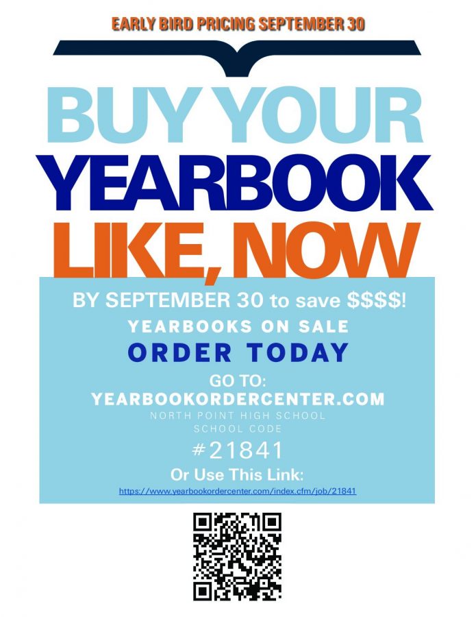Deadline to Order Yearbook