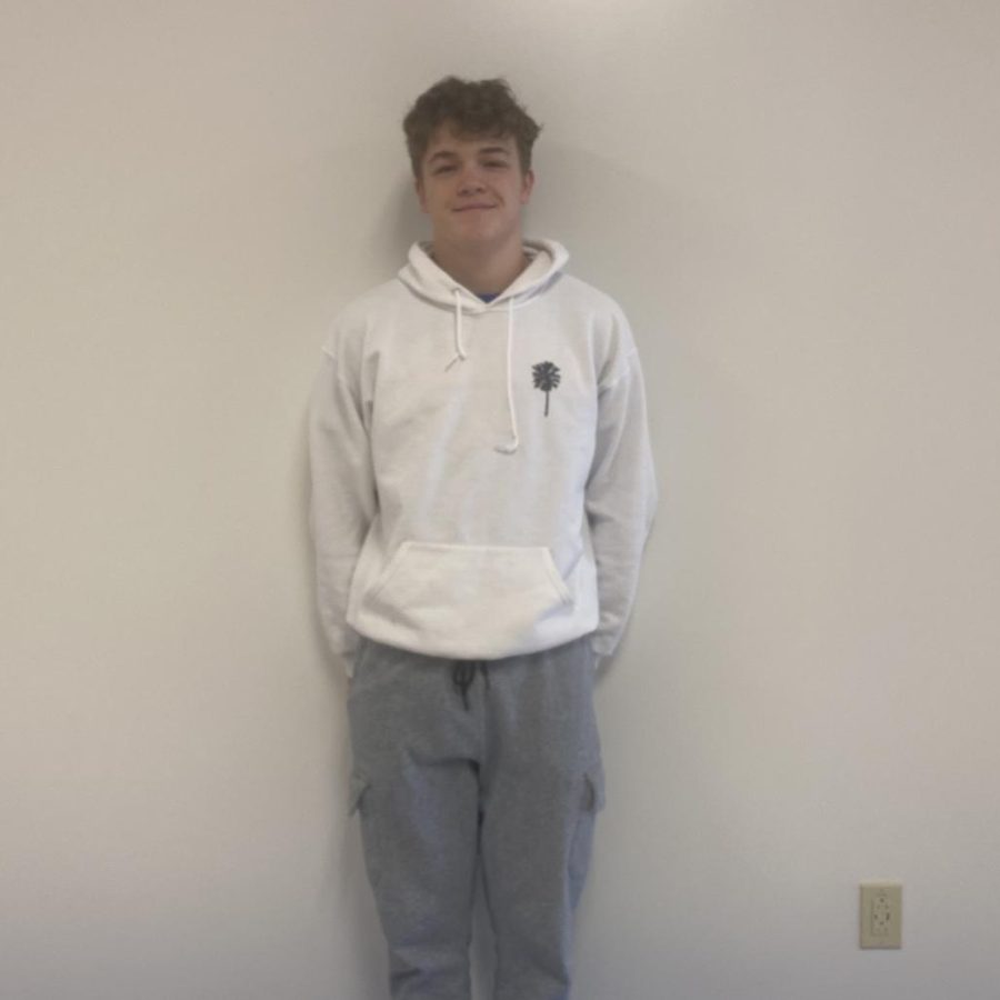 Jackson Sapp ('23) is a hardworking athlete and student. 