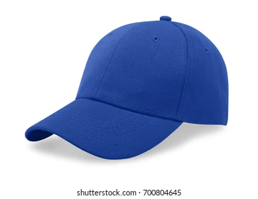 The baseball cap represents the slang word cap.