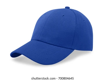 The baseball cap represents the slang word "cap".