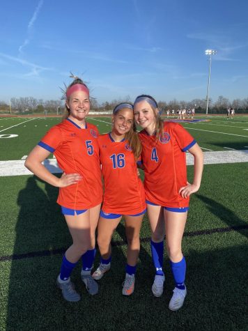 Amelia Foster (25), Rylee Shinstock (25) and Kylie Mueller (24) all scored goals in the game against McCuler North.  