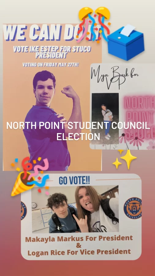 Poster+of+North+Point+candidates%2C+both+president+and+vise+president