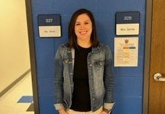Mrs. Paige West teaches Human Relations, Senior Facts, and Leadership. She will start teaching Culinary I and II next school year.
