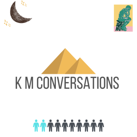 Km Conversations is a podcast that focuses on life. This first episode is about finance.