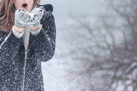 Teens and adults enjoy the first white Christmas we have had in a long time over winter break. 