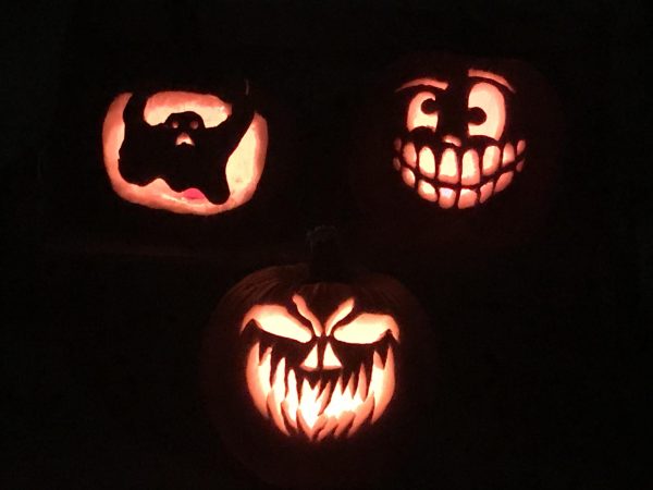 There are many fall festivities that people love including carving pumpkins.