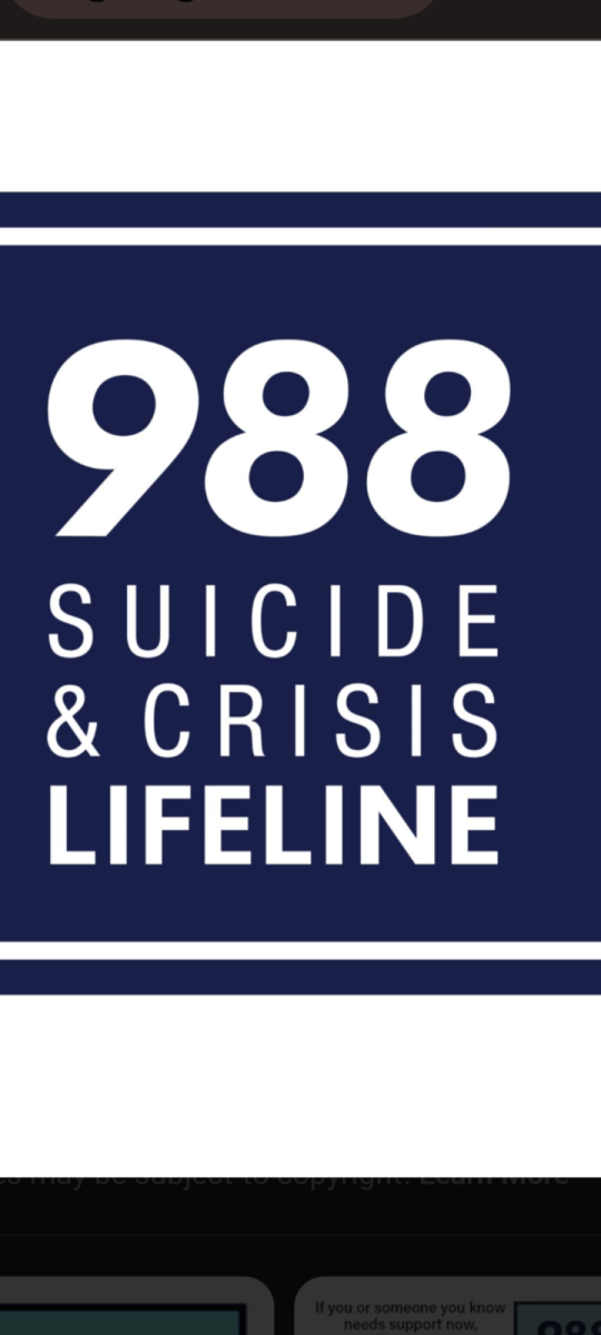 988 is a great crisis hotline number to call if you want mental health services for you or someone you know.