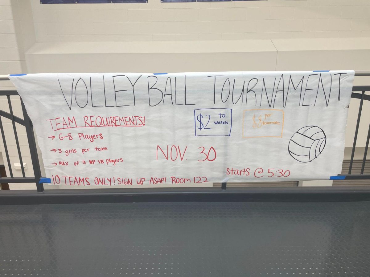 Dont miss out on signing up for the volleyball tournament.