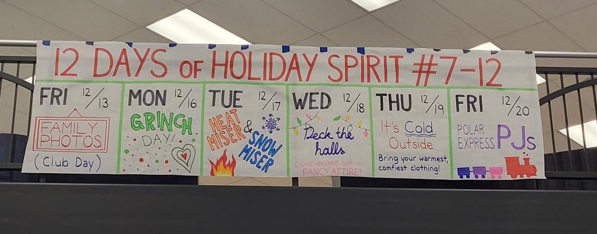 12 Days of Christmas Spirit Week