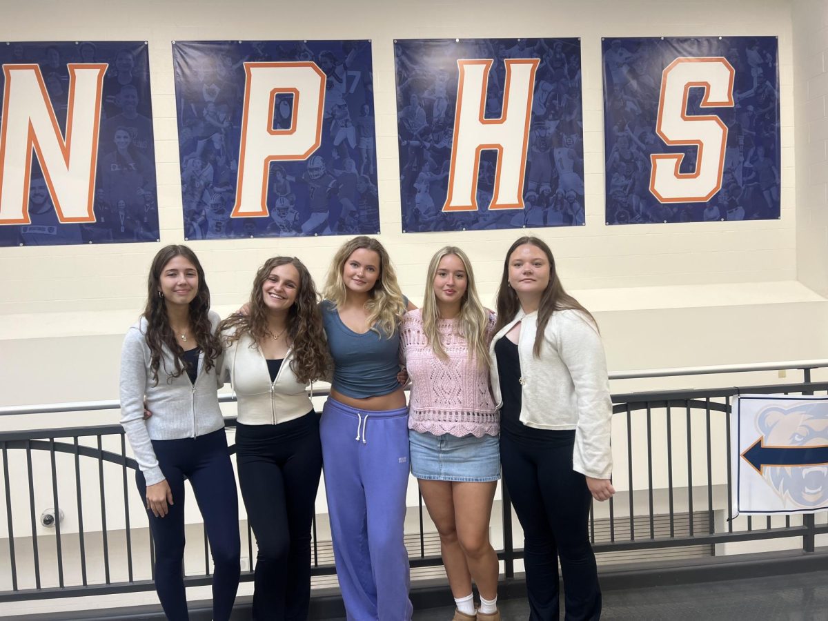 Our school has five exchange students this year, Ana Gomez, from Spain, Lilli Scheurer, from Germany, Viola Thomsen, from Denmark, Lara Hoffman, from Germany and Leah Hunstad, from Norway.