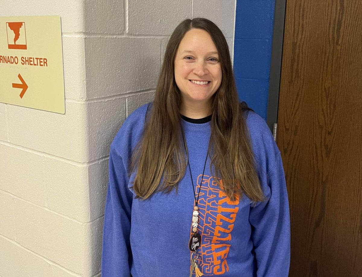 Mrs. Clynes, a math teacher, loves what she does and makes a difference for our students.